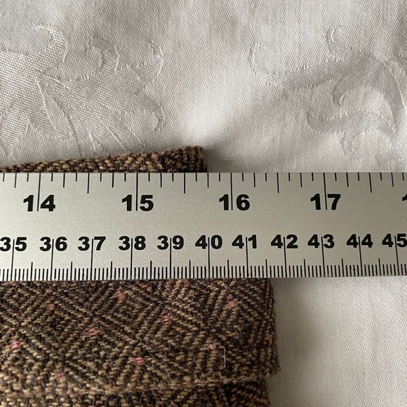 Sanctuary Clothing Women's Tweed Brown Patterned Mini Skirt Size 8 - Picture 8 of 12